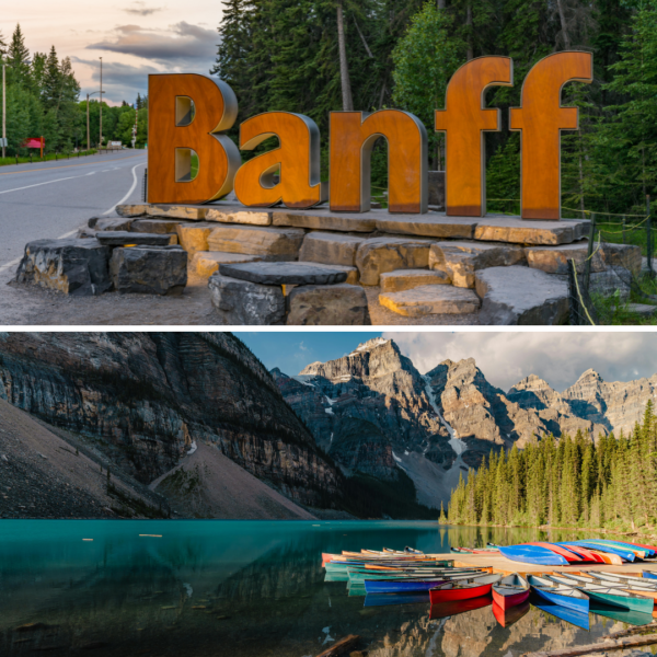 From Banff: Moraine Lake and Lake Louise Shared Transfer