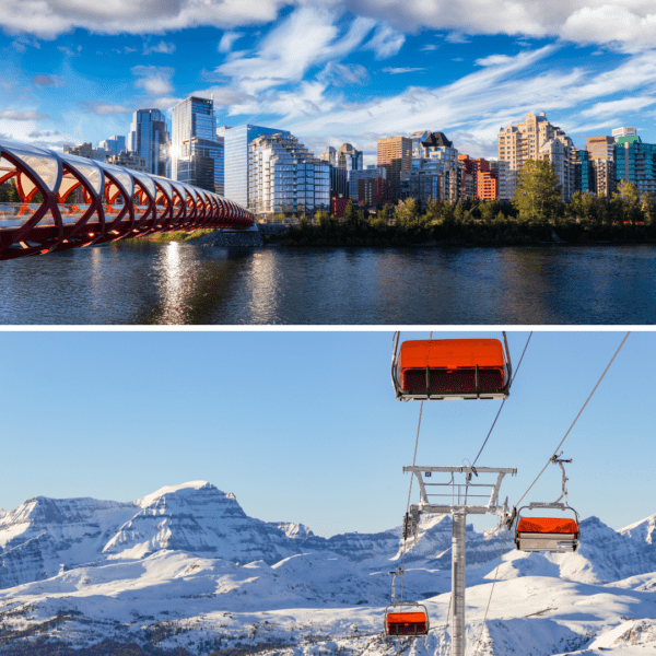 Calgary ⇌  Sunshine Village Ski Resort Private Transfer