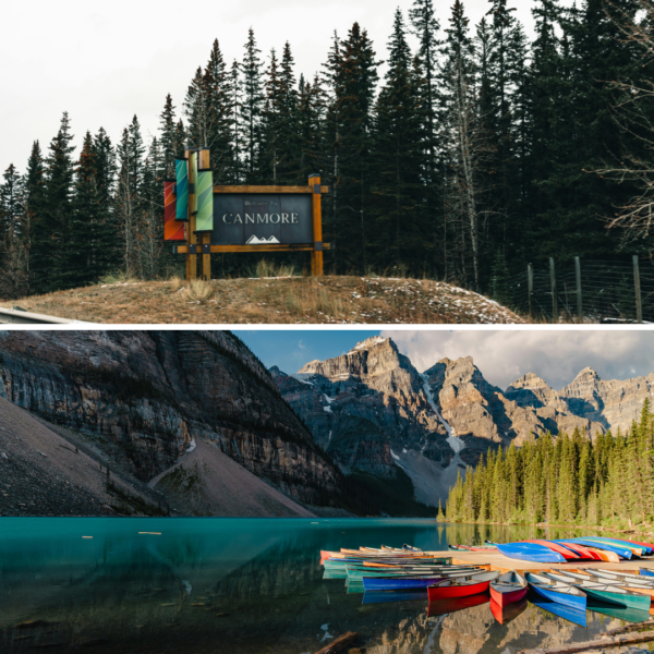 From Canmore: Moraine Lake and Lake Louise Shared Transfer