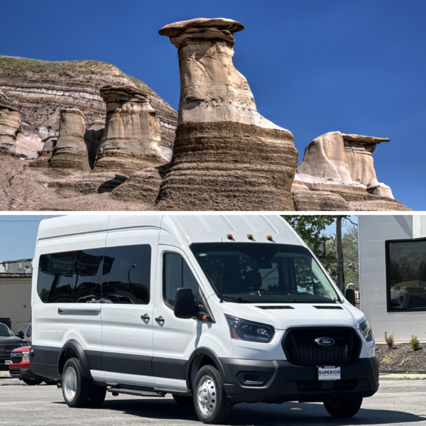 From Calgary: Shared Day Tour to Drumheller (14 Seater Van)