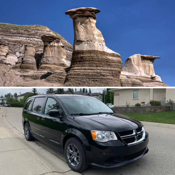 From Calgary: Shared Day Tour to Drumheller (7 Seater Van)