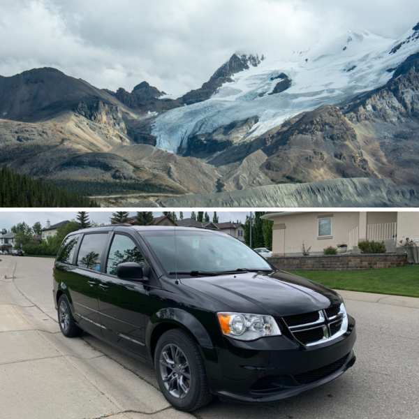 From Calgary: Columbia Icefield, Bow Lake and Peyto Lake Day Shared Tour (7 Seater Van)